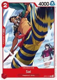 Sai - Romance Dawn - One Piece Card Game card