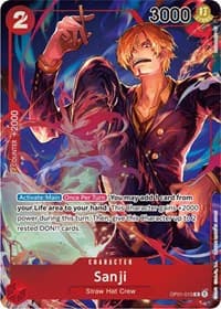 Sanji (Parallel) - Romance Dawn - One Piece Card Game card
