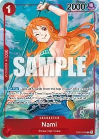 Nami (Parallel) - Romance Dawn - One Piece Card Game card