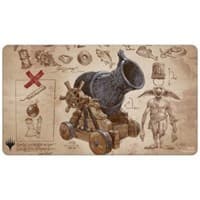 The Brothers' War Schematic Art Goblin Charbelcher Playmat for Magic: The Gathering - Ultra Pro Playmats - Playmats card