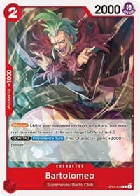 Bartolomeo - Romance Dawn - One Piece Card Game card
