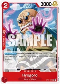 Hyogoro - Romance Dawn - One Piece Card Game card