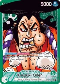Kouzuki Oden (Parallel) - Romance Dawn - One Piece Card Game card