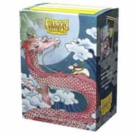 Dragon Shield Limited Edition Art Brushed Sleeves - Water Rabbit 2023 (100-Pack) - Dragon Shield Card Sleeves - Card Sleeves card
