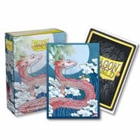 Dragon Shield Limited Edition Art Japanese Brushed Sleeves - Water Rabbit 2023 (60-Pack) - Dragon Shield Card Sleeves - Card Sleeves card