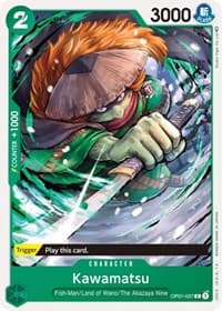 Kawamatsu - Romance Dawn - One Piece Card Game card