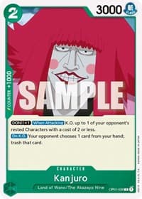 Kanjuro - Romance Dawn - One Piece Card Game card