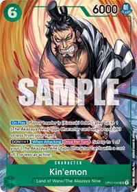Kin'emon (Parallel) - Romance Dawn - One Piece Card Game card
