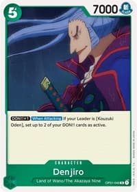 Denjiro - Romance Dawn - One Piece Card Game card