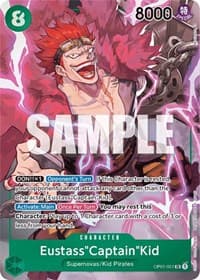 Eustass"Captain"Kid (Parallel) - Romance Dawn - One Piece Card Game card