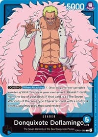 Donquixote Doflamingo (060) - Romance Dawn - One Piece Card Game card