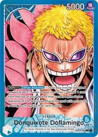 Donquixote Doflamingo (060) (Parallel) - Romance Dawn - One Piece Card Game card