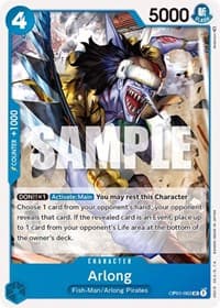 Arlong - Romance Dawn - One Piece Card Game card
