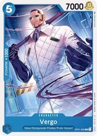 Vergo - Romance Dawn - One Piece Card Game card