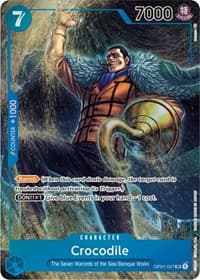 Crocodile (067) (Parallel) - Romance Dawn - One Piece Card Game card