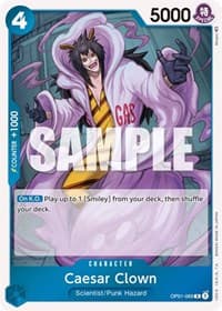 Caesar Clown - Romance Dawn - One Piece Card Game card