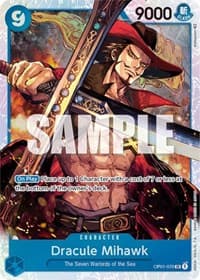 Dracule Mihawk - Romance Dawn - One Piece Card Game card