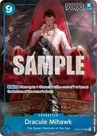 Dracule Mihawk (Parallel) - Romance Dawn - One Piece Card Game card