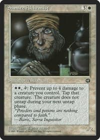 Samite Alchemist - Homelands - Magic: The Gathering card