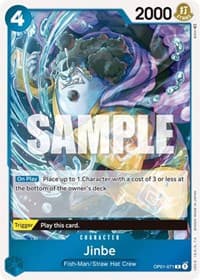 Jinbe (071) - Romance Dawn - One Piece Card Game card