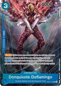 Donquixote Doflamingo (073) (Parallel) - Romance Dawn - One Piece Card Game card