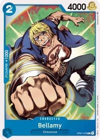 Bellamy - Romance Dawn - One Piece Card Game card