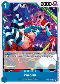 Perona - Romance Dawn - One Piece Card Game card
