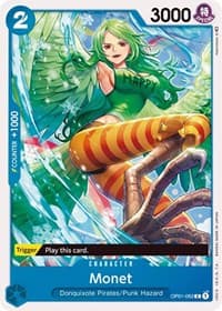 Monet - Romance Dawn - One Piece Card Game card