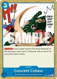 Crescent Cutlass - Romance Dawn - One Piece Card Game card