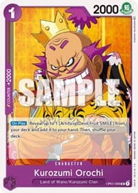 Kurozumi Orochi - Romance Dawn - One Piece Card Game card