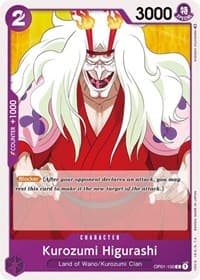 Kurozumi Higurashi - Romance Dawn - One Piece Card Game card