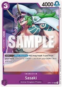 Sasaki - Romance Dawn - One Piece Card Game card