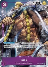 Jack (Parallel) - Romance Dawn - One Piece Card Game card