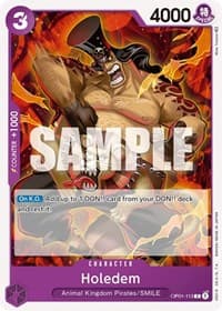 Holedem - Romance Dawn - One Piece Card Game card