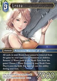 Lenna - Resurgence of Power - Final Fantasy TCG card