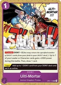 Ulti-Mortar - Romance Dawn - One Piece Card Game card
