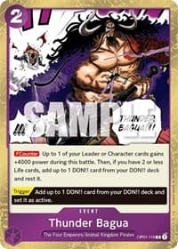 Thunder Bagua - Romance Dawn - One Piece Card Game card