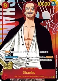 Shanks (Parallel) - Romance Dawn - One Piece Card Game card