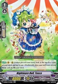 Nightmare Doll, Tosca - Bushiroad Event Cards - Cardfight Vanguard card