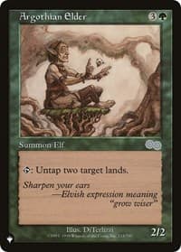 Argothian Elder - The List Reprints - Magic: The Gathering card