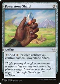 Powerstone Shard - The List Reprints - Magic: The Gathering card