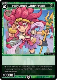 Hanuman, Jade Angel - Welcome Back Diva -selector- - WIXOSS card