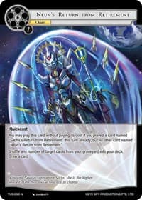 Neun's Return from Retirement - The Underworld of Secrets - Force of Will card