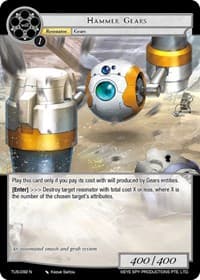 Hammer Gears - The Underworld of Secrets - Force of Will card