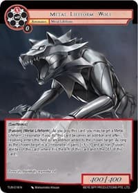 Metal Lifeform: Wolf - The Underworld of Secrets - Force of Will card