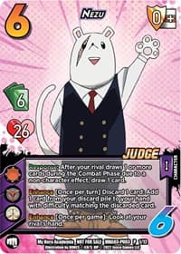 Nezu (Plus Ultra Pack 3 Judge) - UniVersus: My Hero Academia Promo Cards - UniVersus card