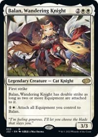 Balan, Wandering Knight - Jumpstart 2022 - Magic: The Gathering card