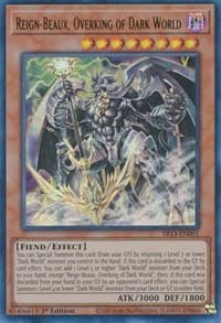 Reign-Beaux, Overking of Dark World - Structure Deck: Dark World - YuGiOh card