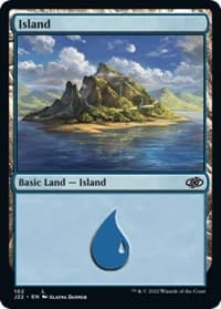 Island (102) - Jumpstart 2022 - Magic: The Gathering card