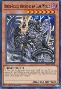 Reign-Beaux, Overlord of Dark World - Structure Deck: Dark World - YuGiOh card